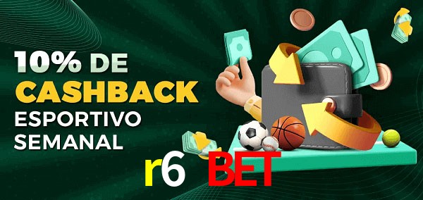 10% de bônus de cashback na r6 bet